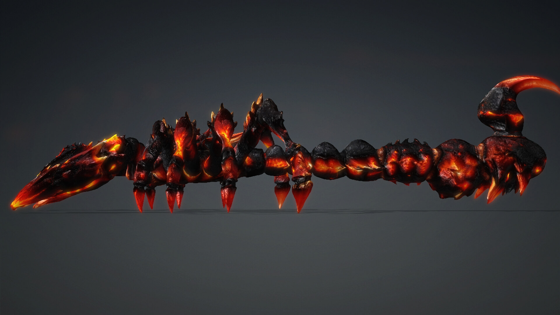 Scorpion Monster-V1d 3D Model