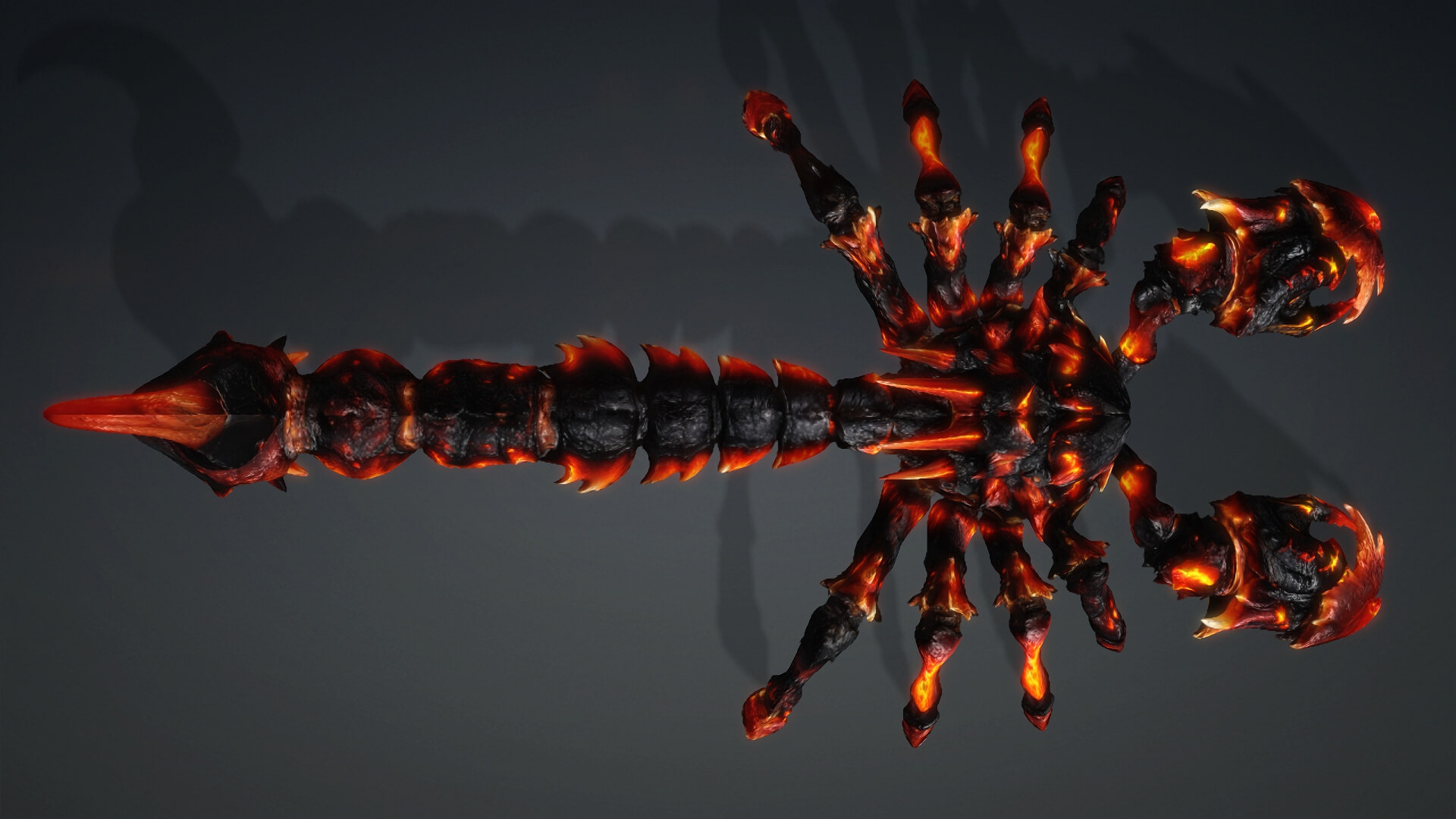 Scorpion Monster-V1d 3D Model