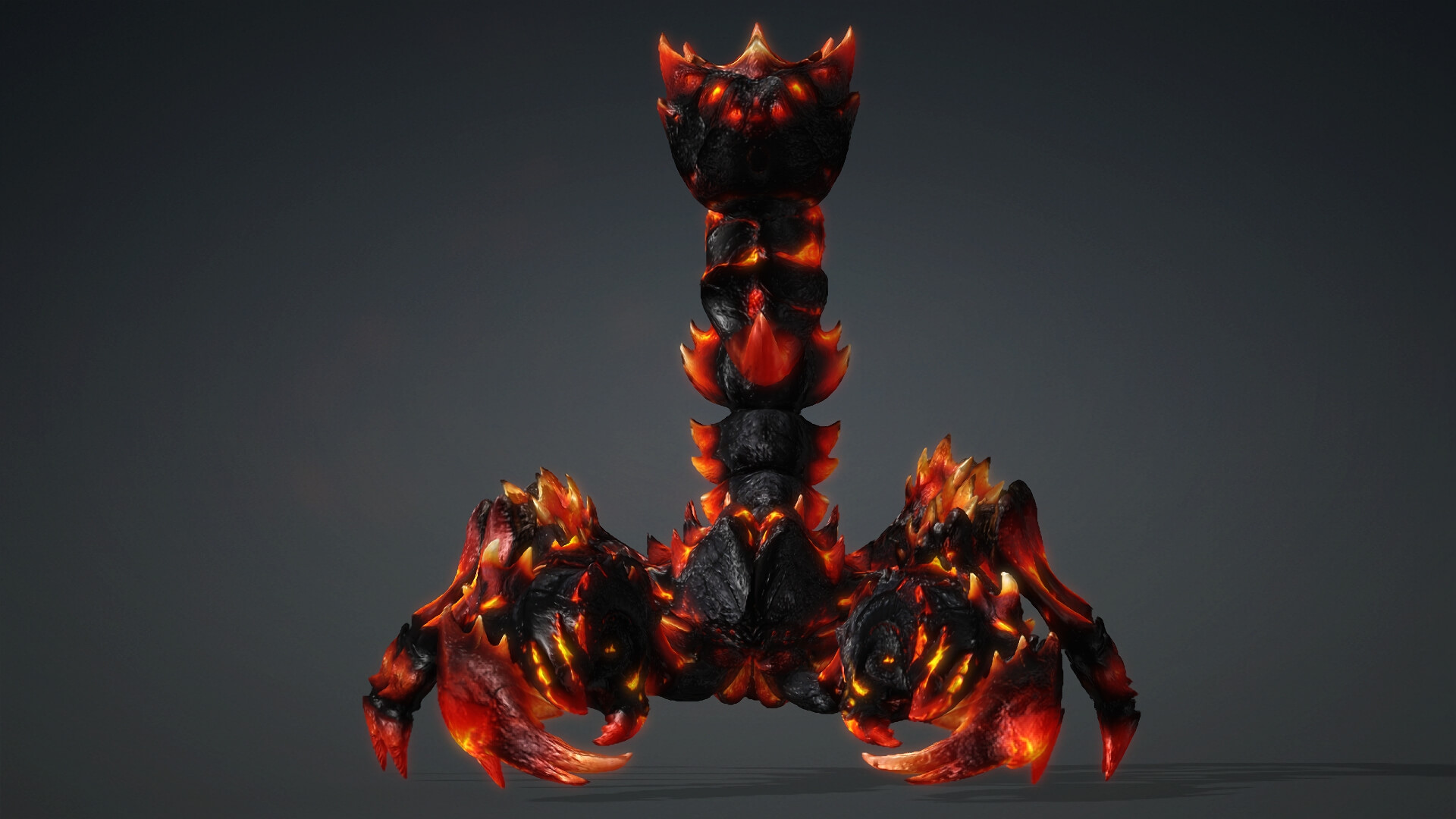 Scorpion Monster-V1d 3D Model