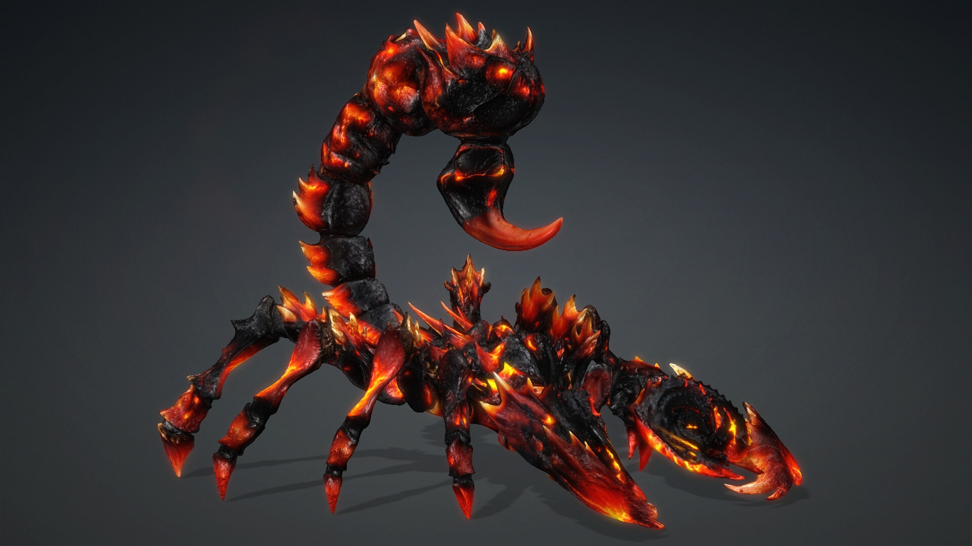 Scorpion Monster-V1d 3D Model