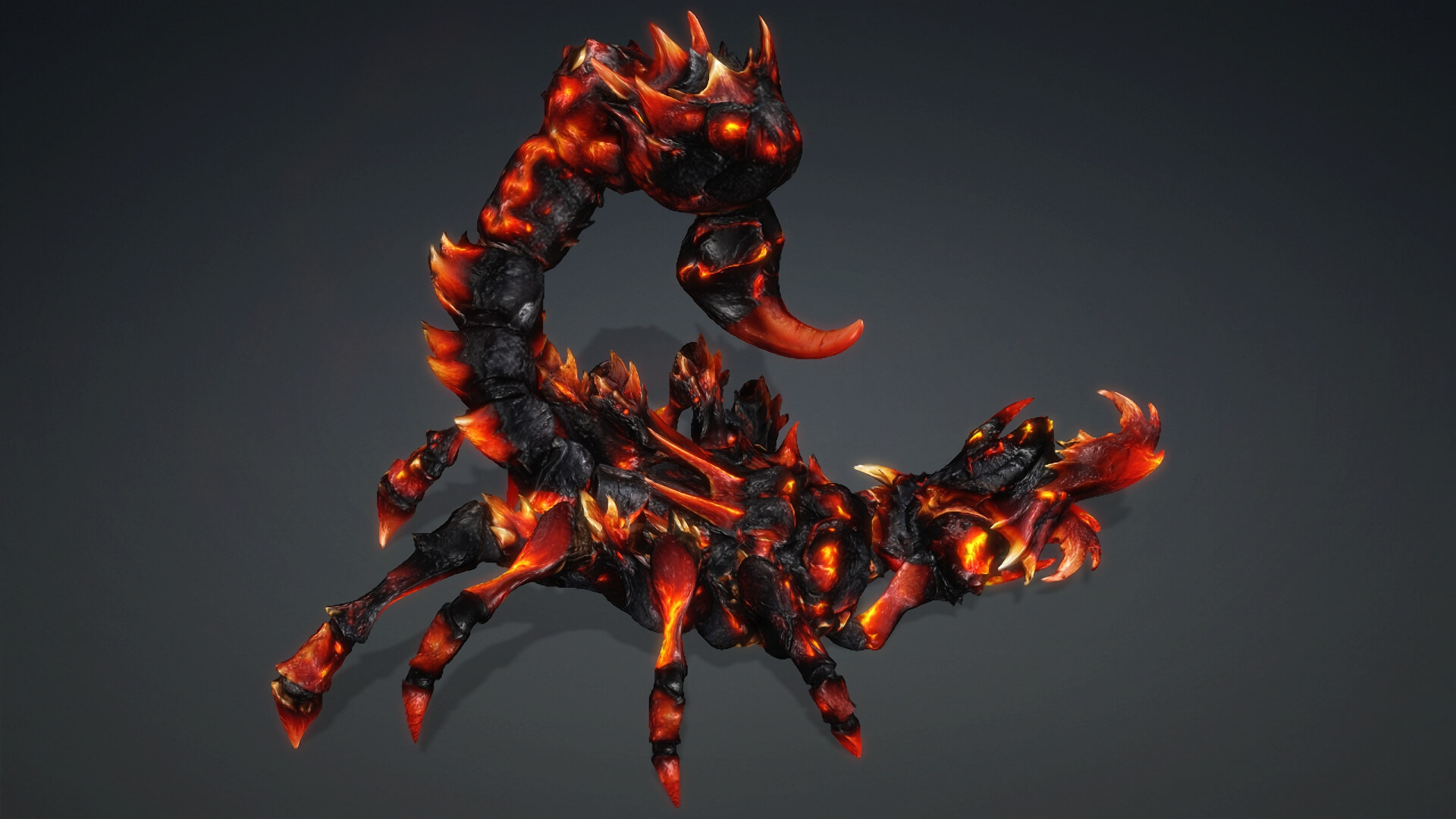 Scorpion Monster-V1d 3D Model