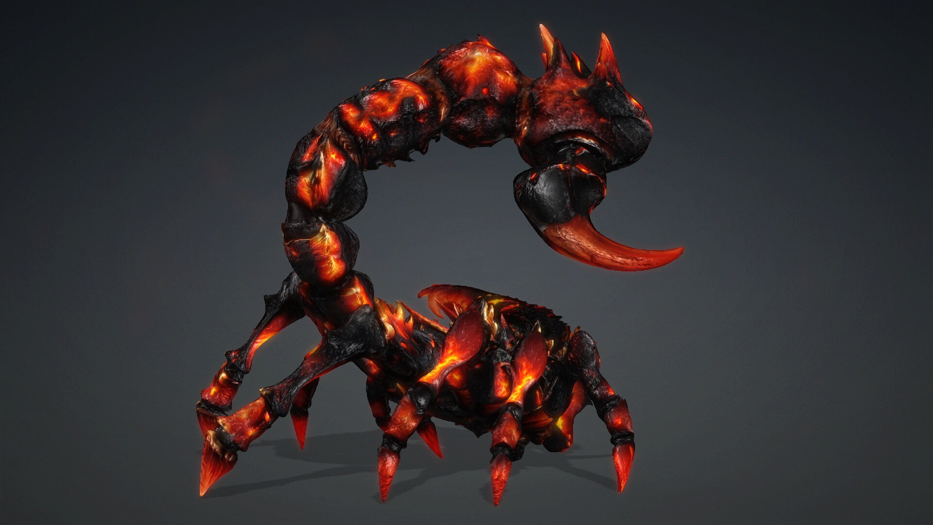 Scorpion Monster-V1d 3D Model