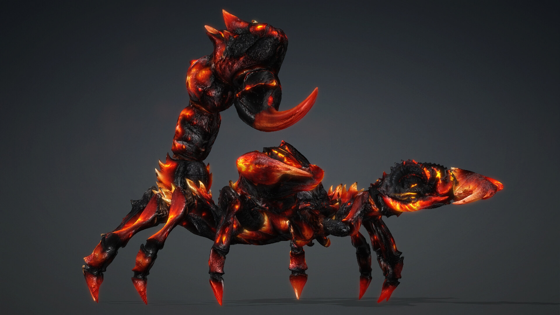 Scorpion Monster-V1d 3D Model