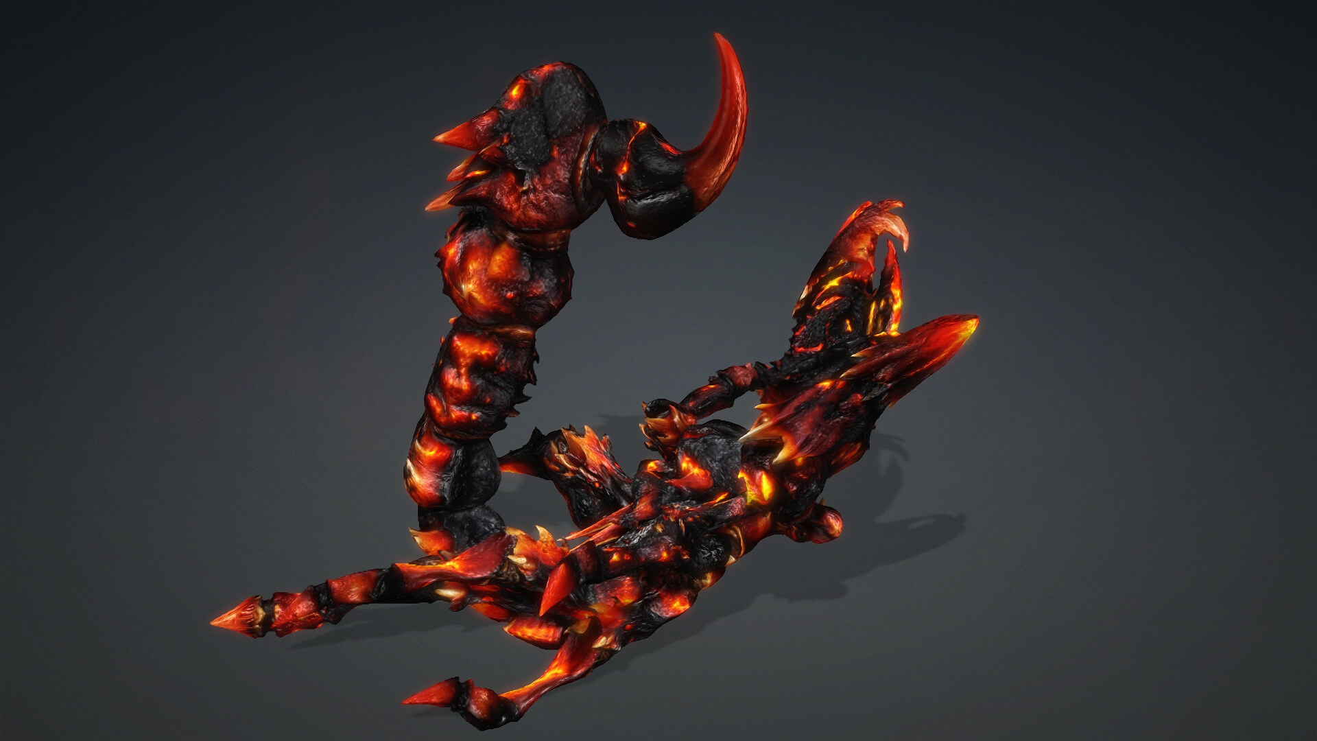 Scorpion Monster-V1d 3D Model