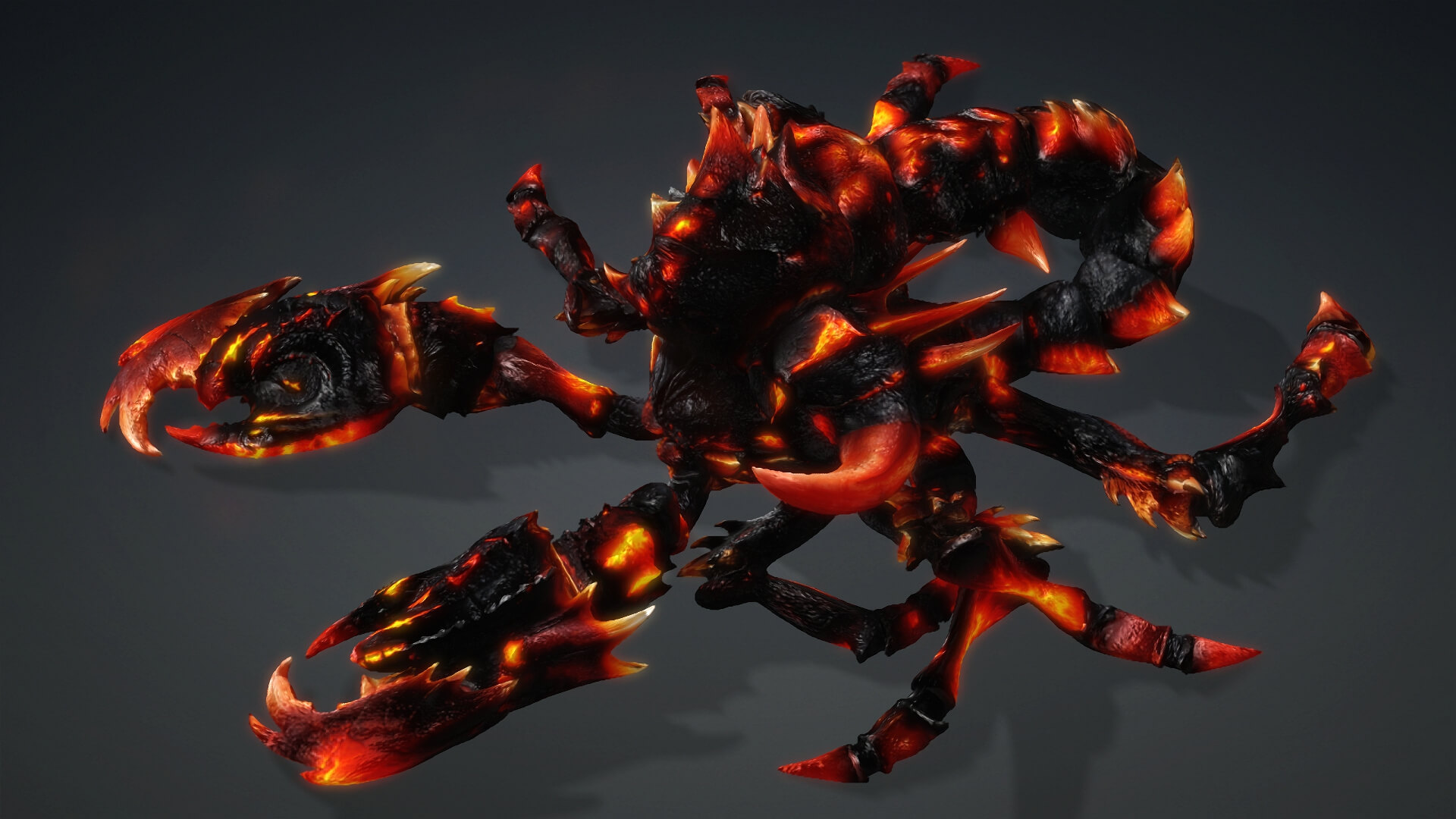 Scorpion Monster-V1d 3D Model