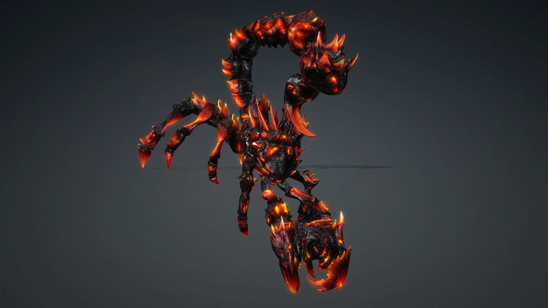 Scorpion Monster-V1d 3D Model