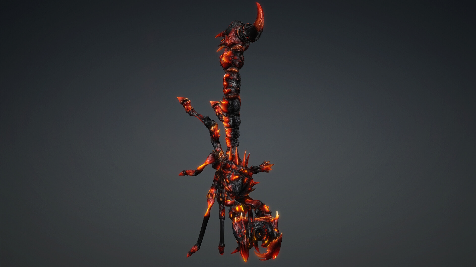 Scorpion Monster-V1d 3D Model