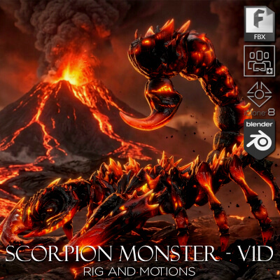 Scorpion Monster-V1d