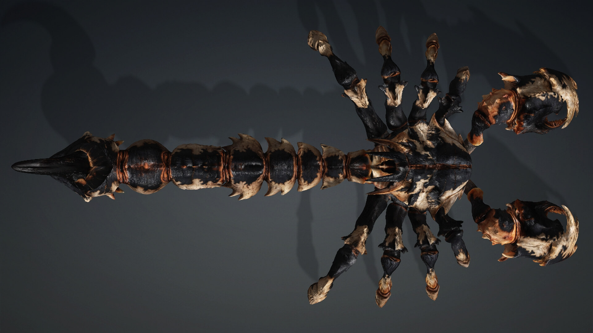 Scorpion Monster-V1e 3D Model