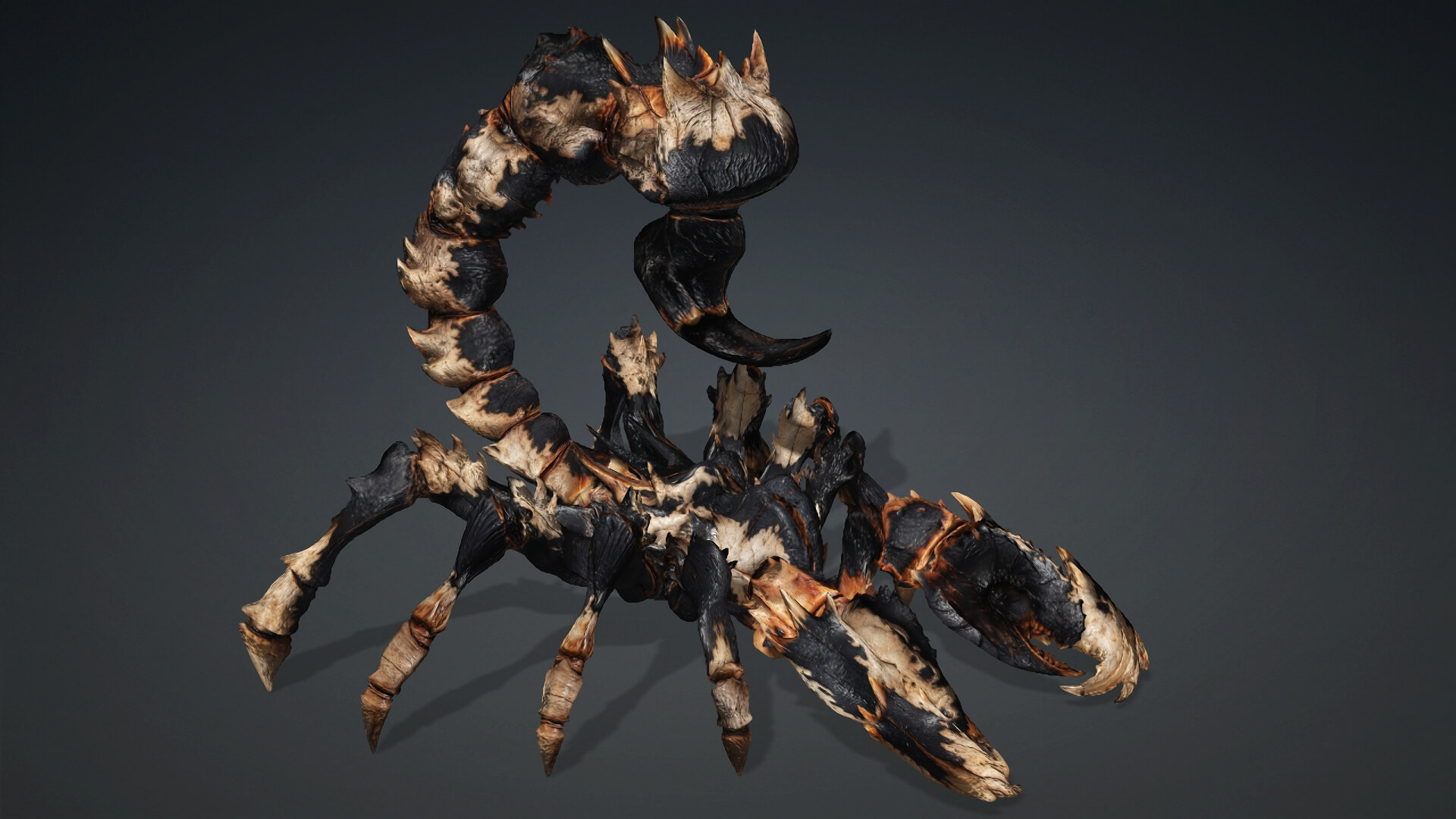 Scorpion Monster-V1e 3D Model
