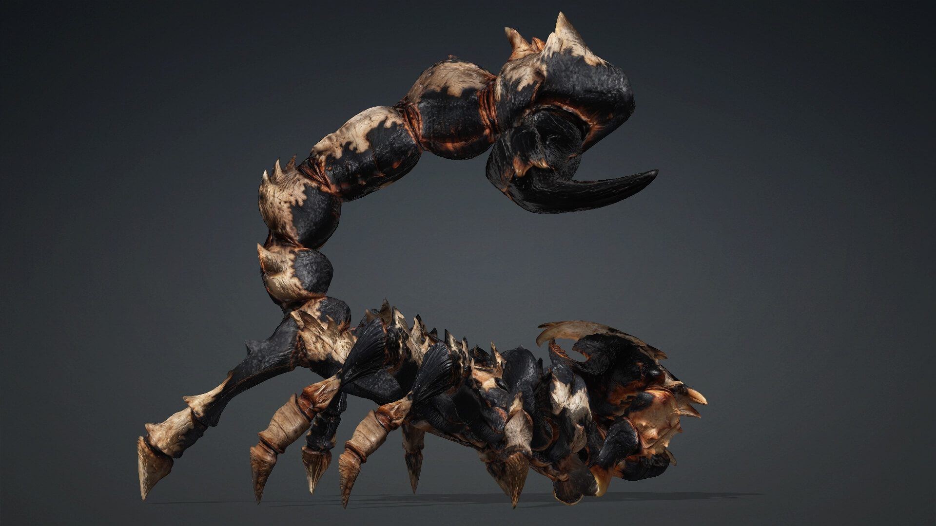 Scorpion Monster-V1e 3D Model