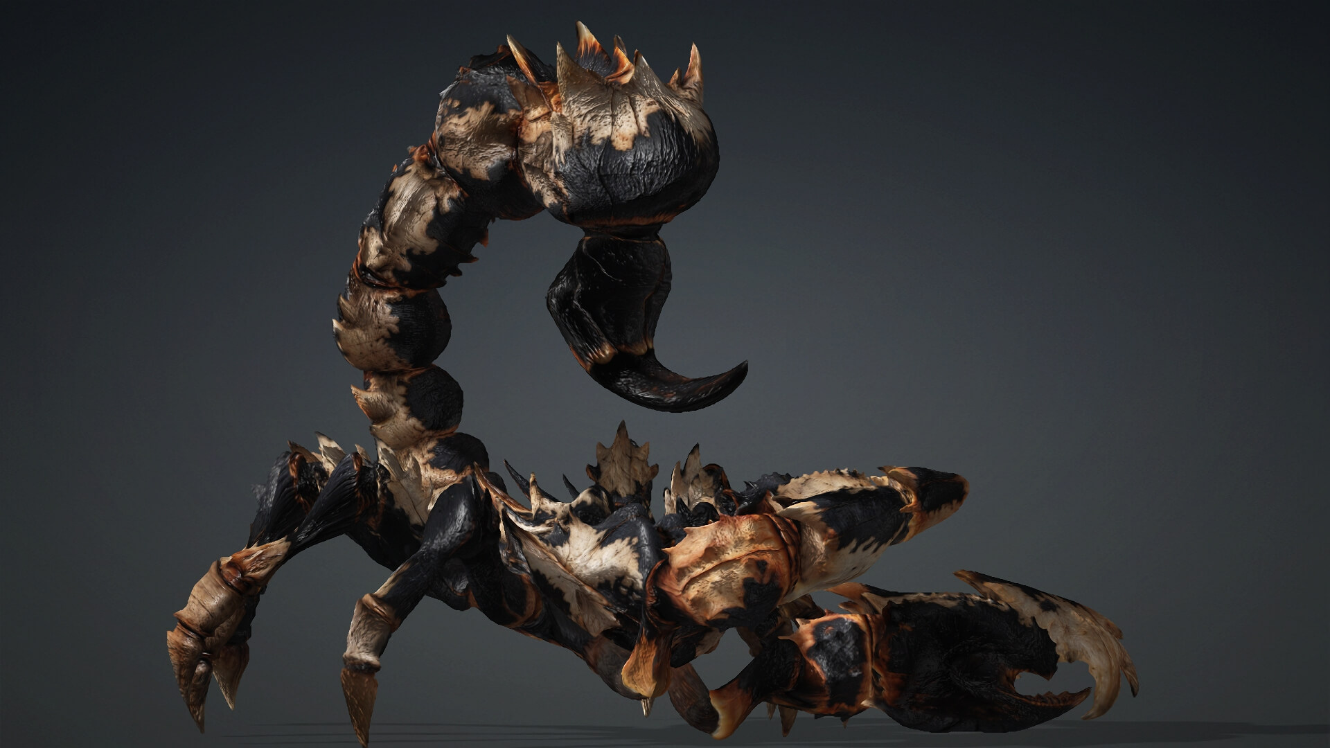 Scorpion Monster-V1e 3D Model