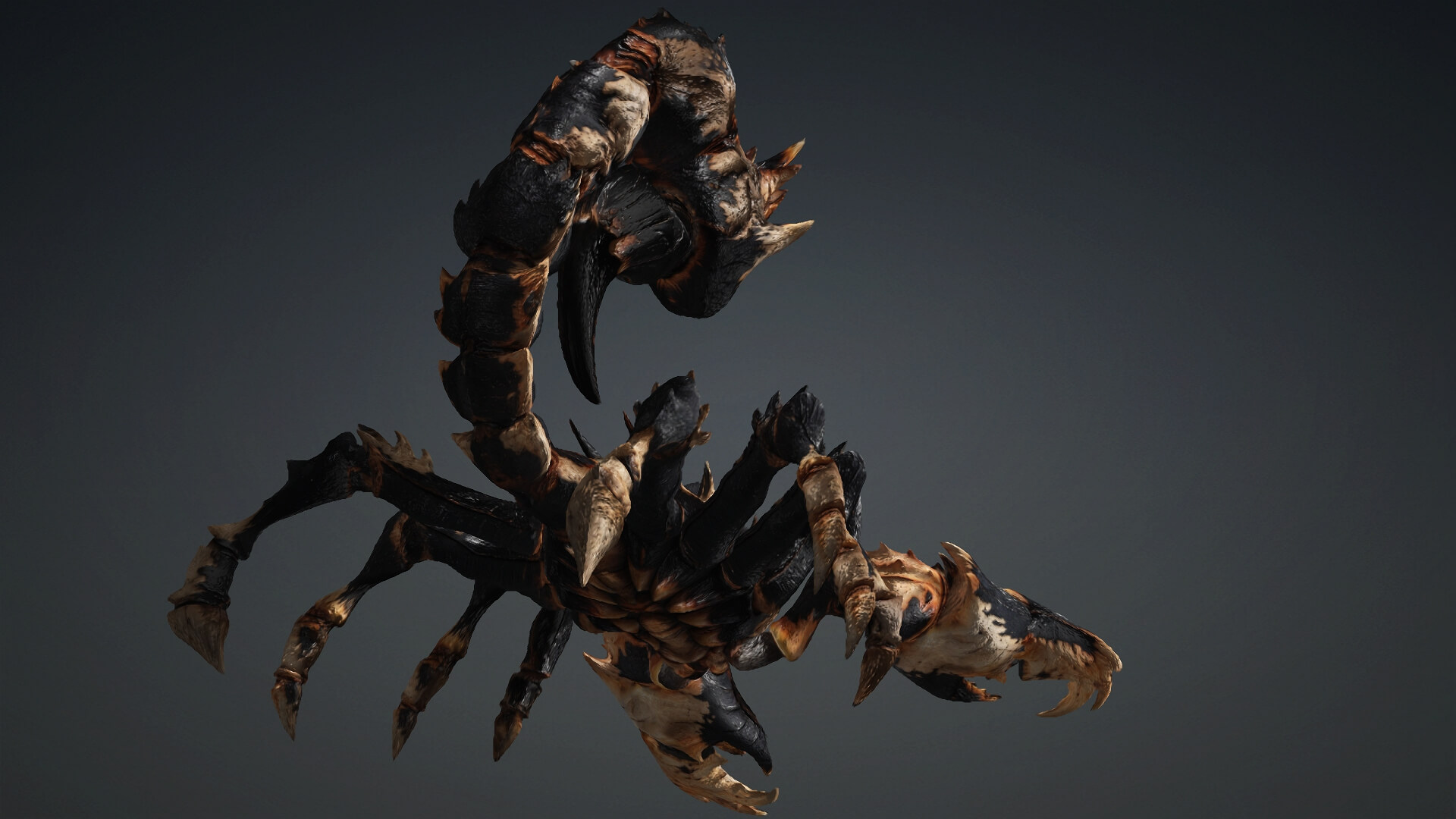Scorpion Monster-V1e 3D Model