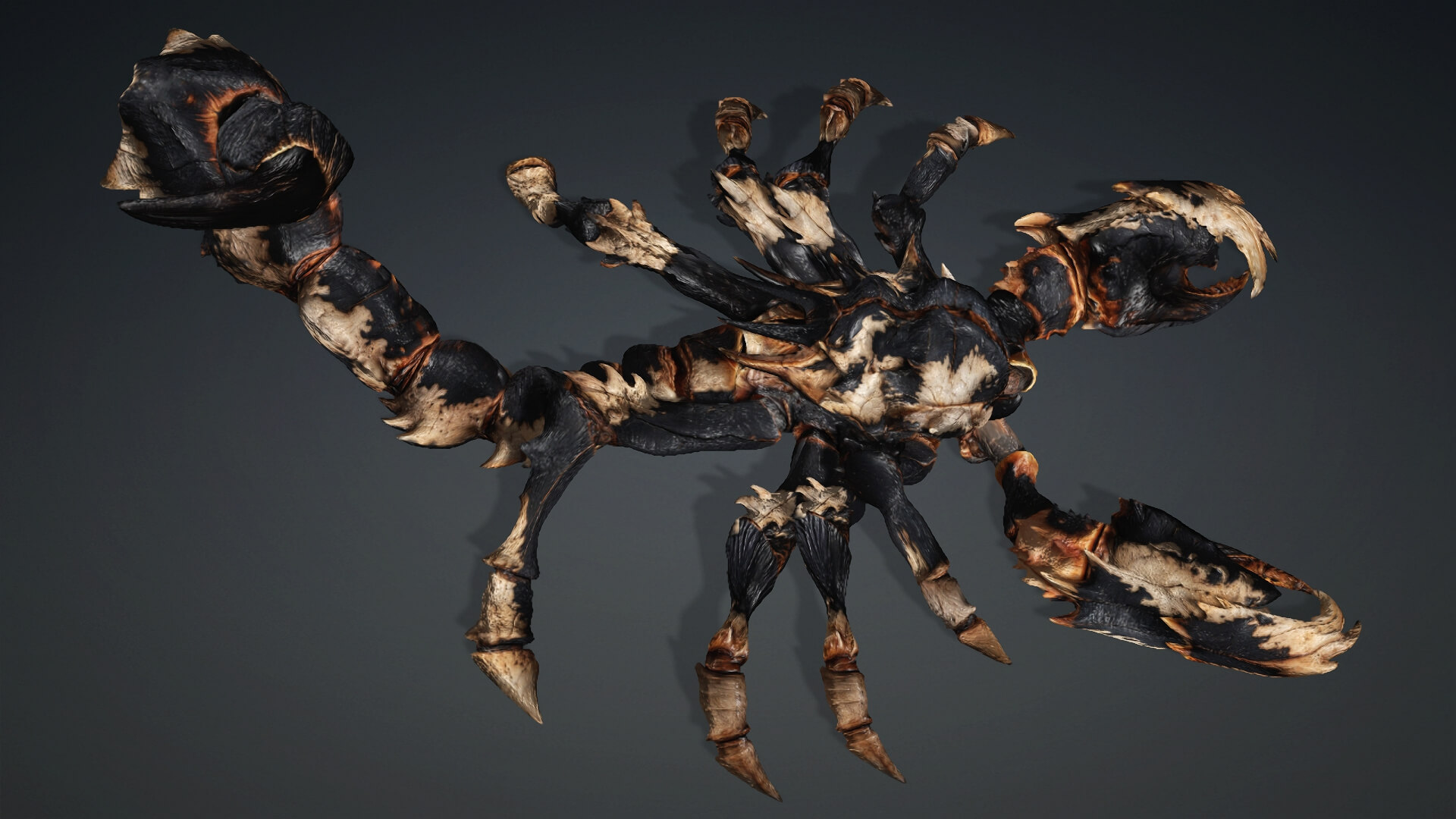 Scorpion Monster-V1e 3D Model