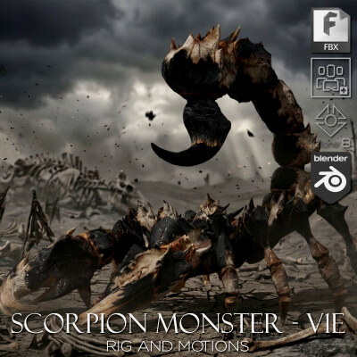 Scorpion Monster-V1e