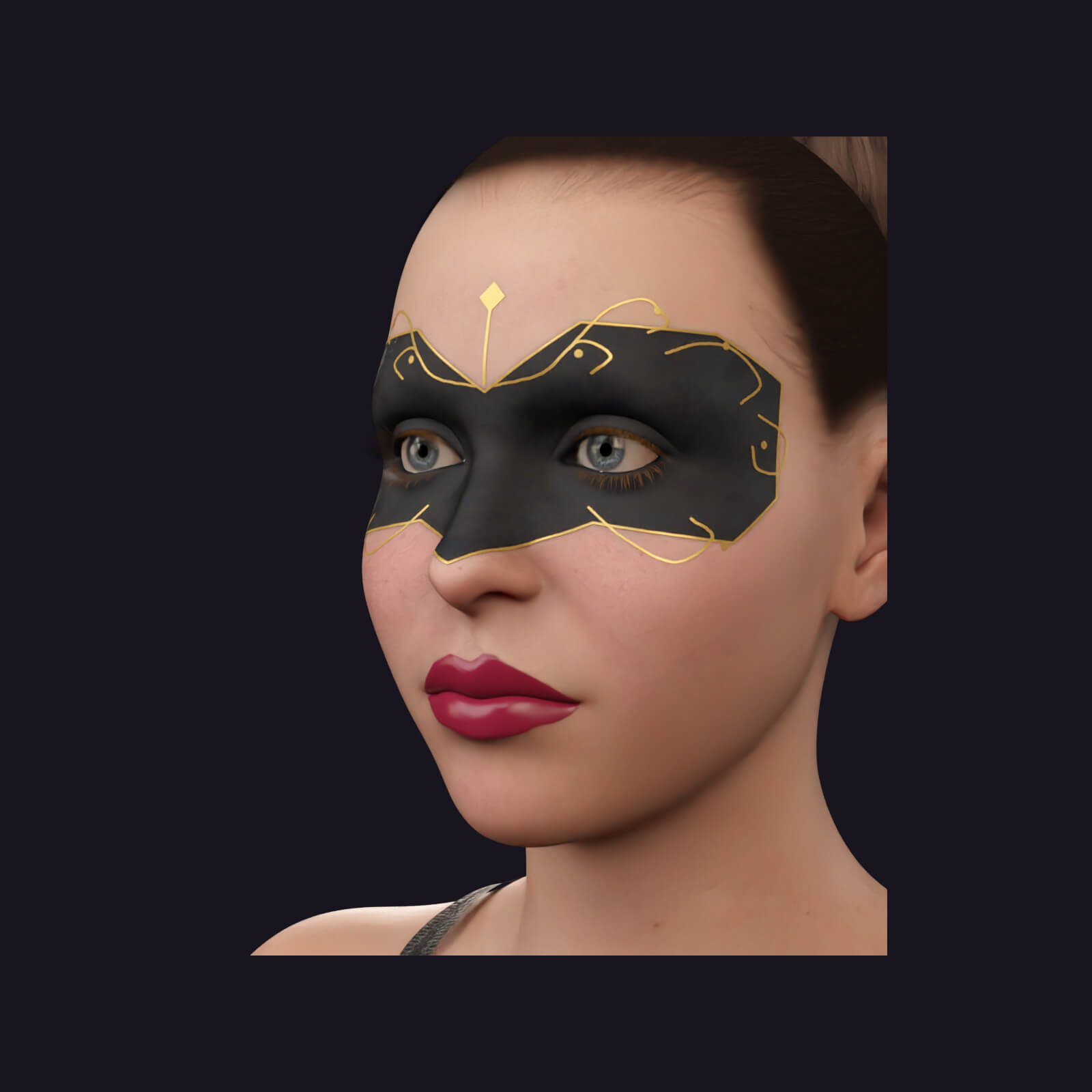 Halloween FX Makeup 2 Haunted Face Paint and Blood for G9 G8 Daz Content