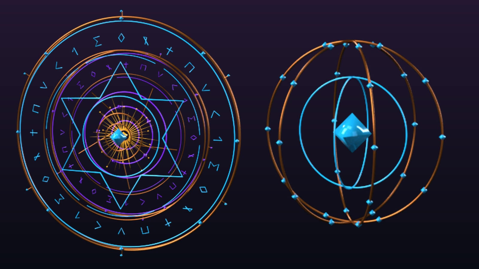 Spellbound FX - Arcane Sigils and Spellcasting Props Daz Content