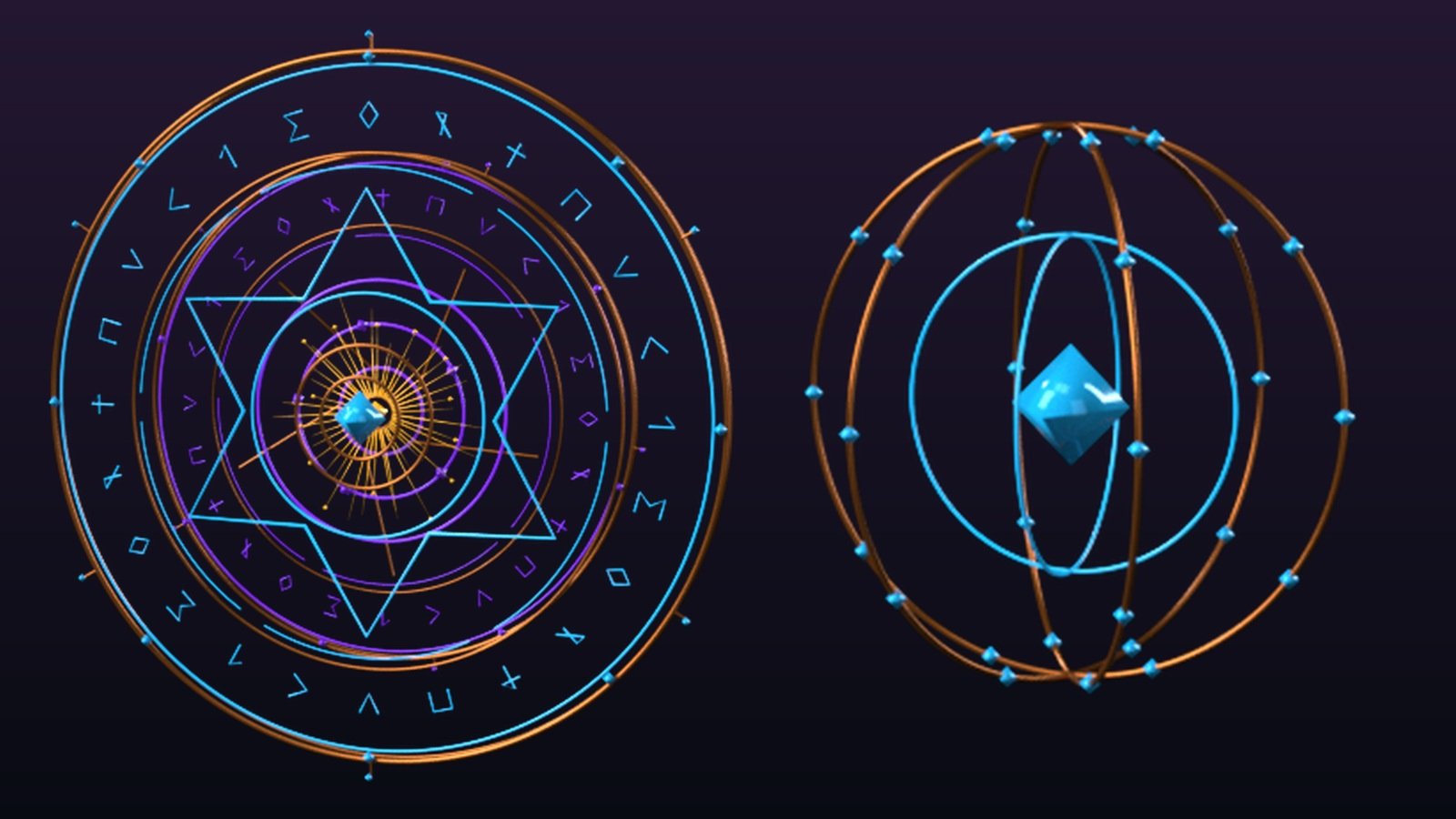 Spellbound FX - Arcane Sigils and Spellcasting Props Daz Content
