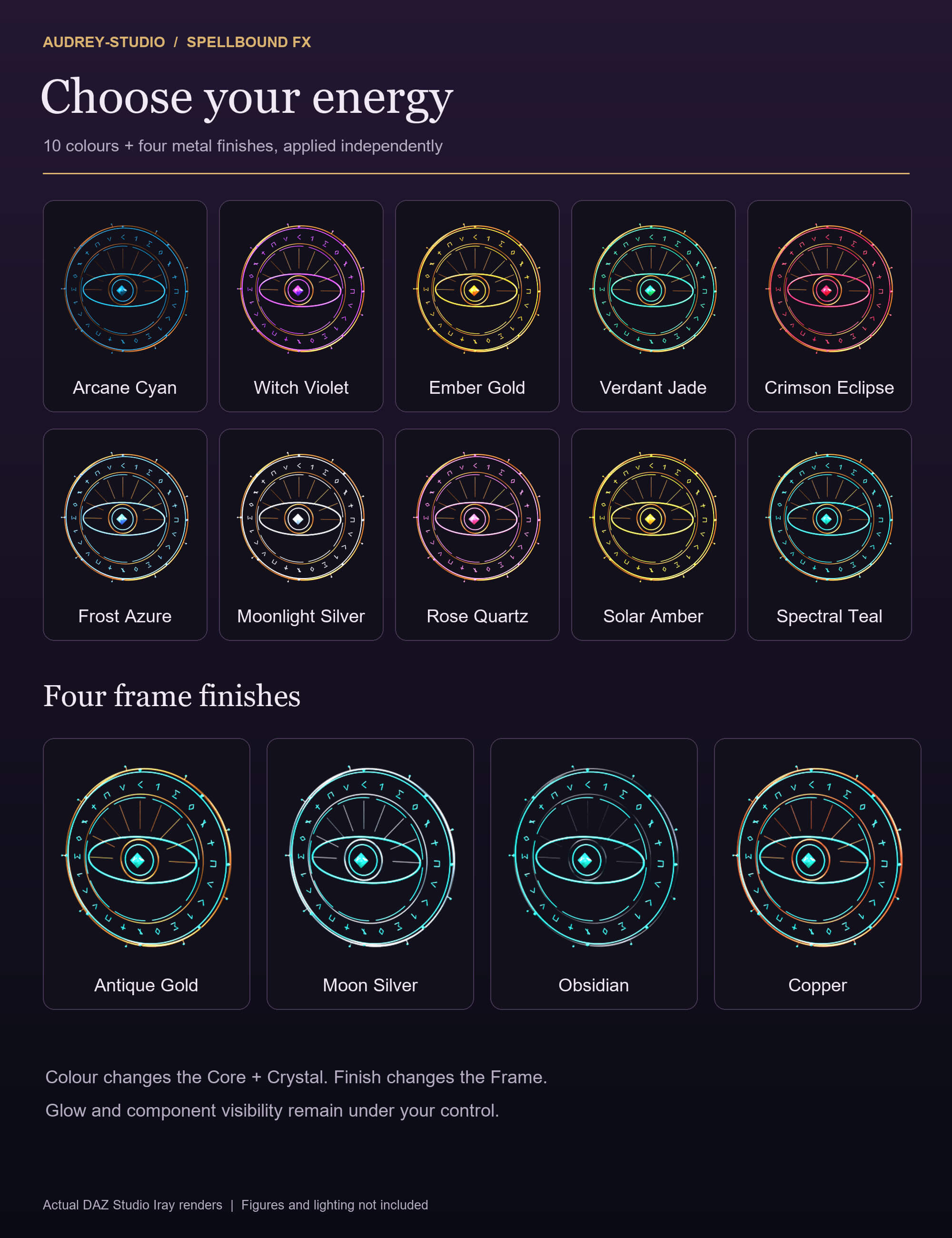 Spellbound FX - Arcane Sigils and Spellcasting Props Daz Content