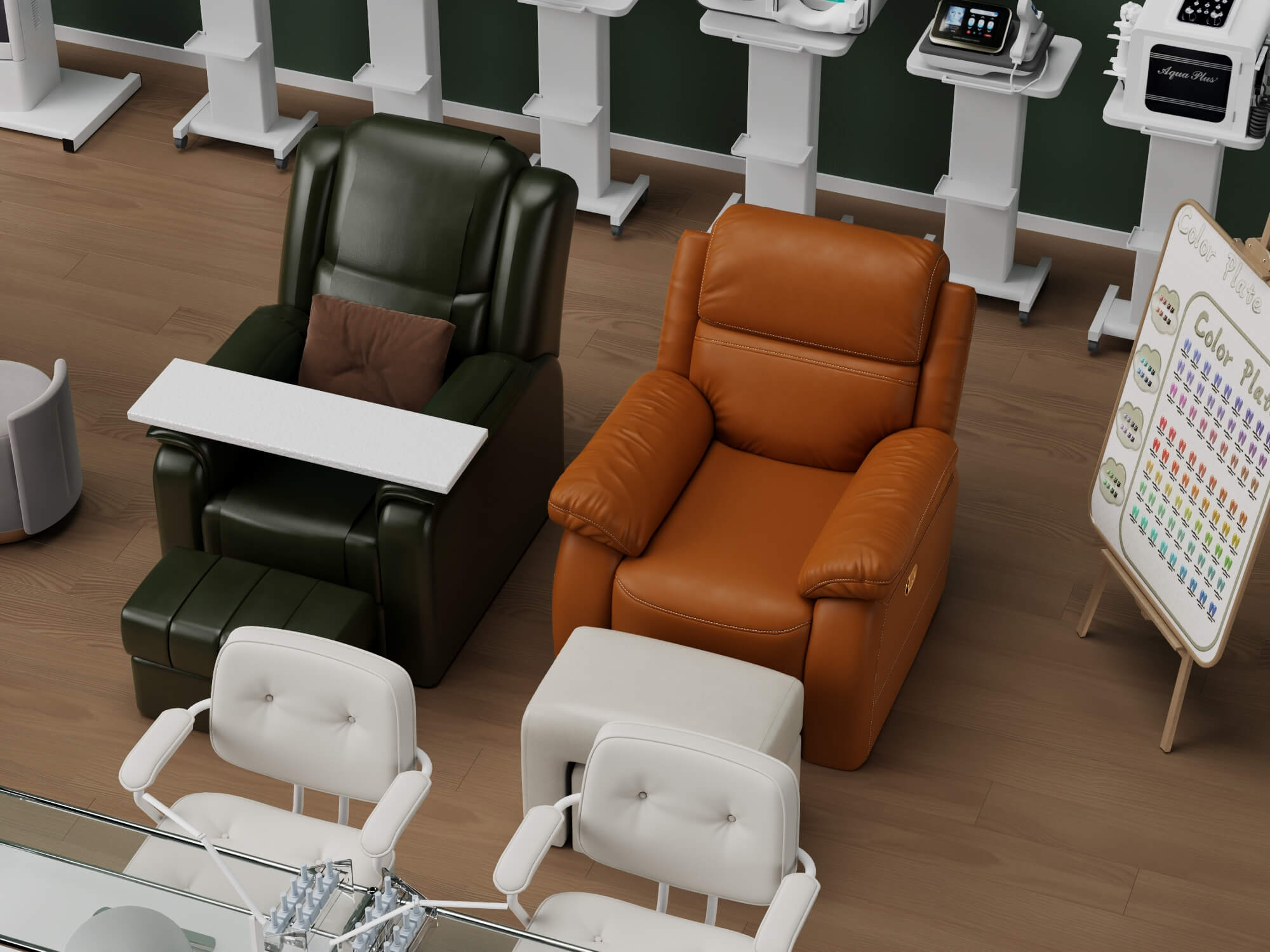 Beauty Salon Equipment Pack 3D Model 3D Model