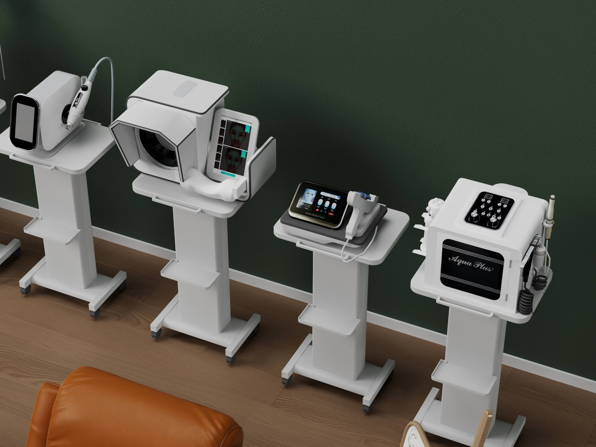 Beauty Salon Equipment Pack 3D Model 3D Model