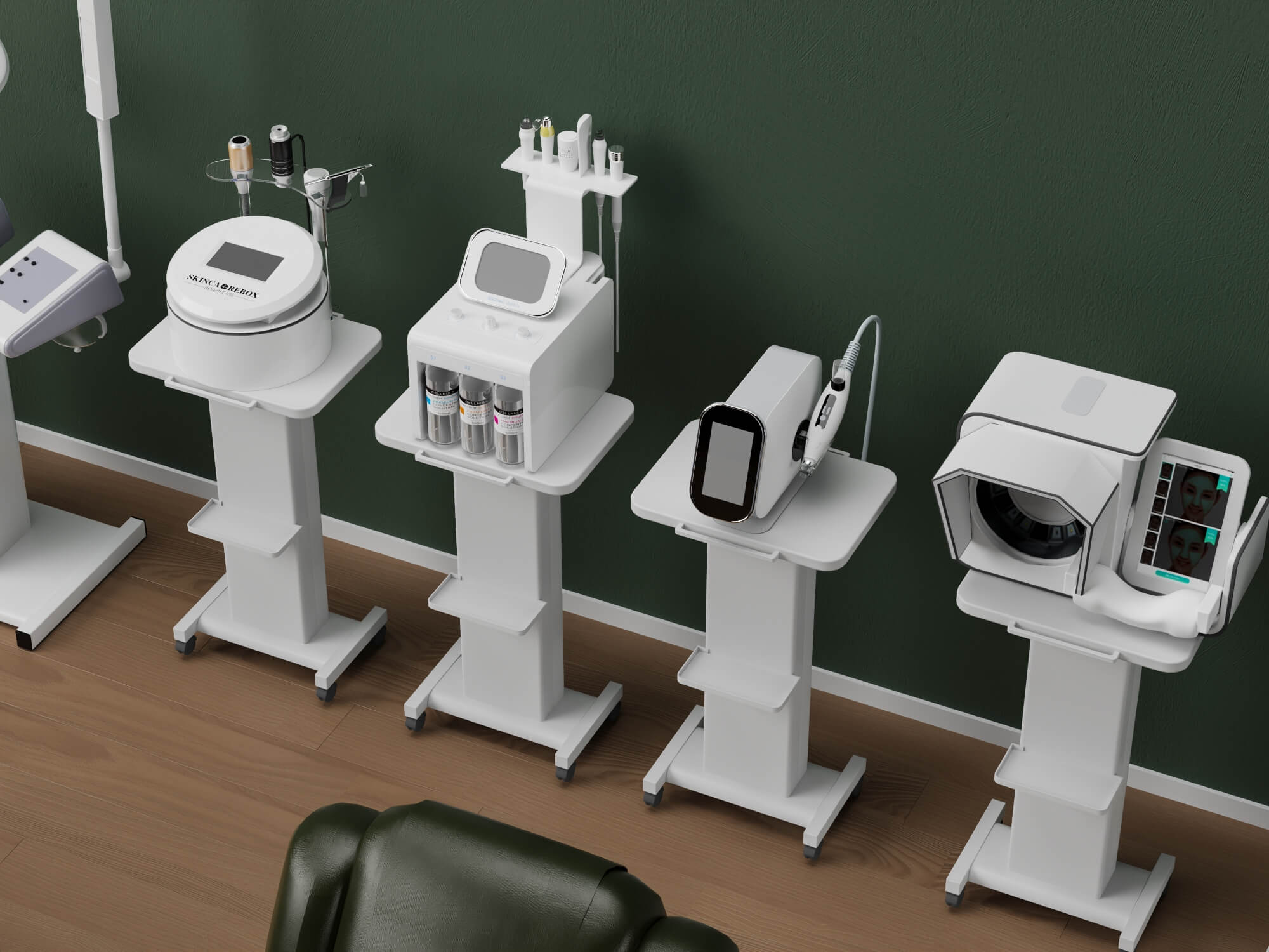 Beauty Salon Equipment Pack 3D Model 3D Model