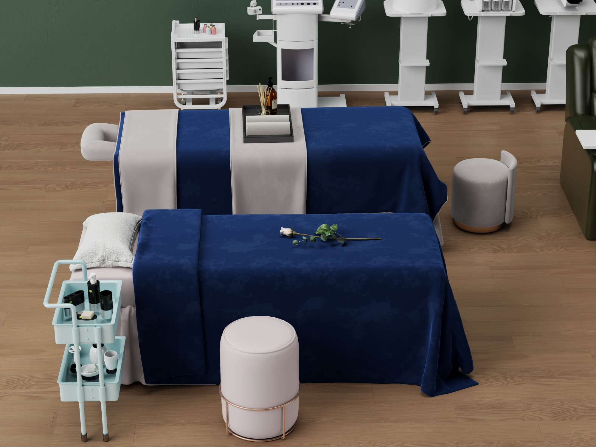 Beauty Salon Equipment Pack 3D Model 3D Model
