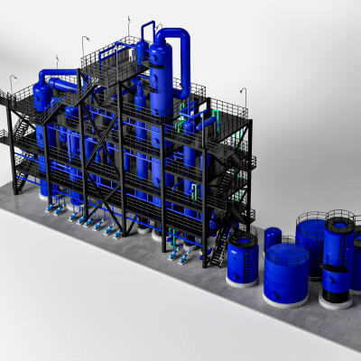Chemical Industrial Process Plant Unit