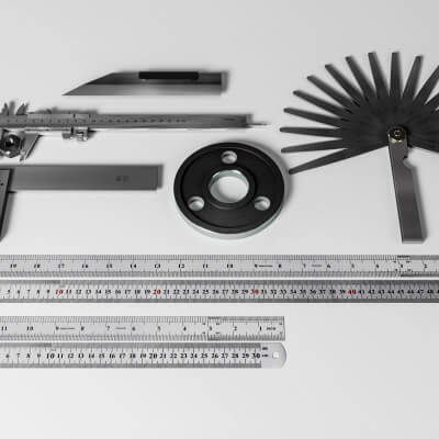Engineering Measuring Tools 3D Model Pack