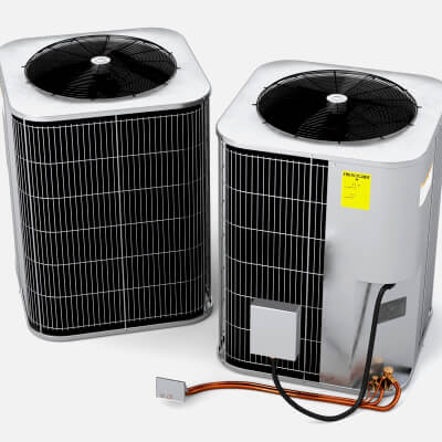 HVAC Air Conditioner Outdoor Unit Set