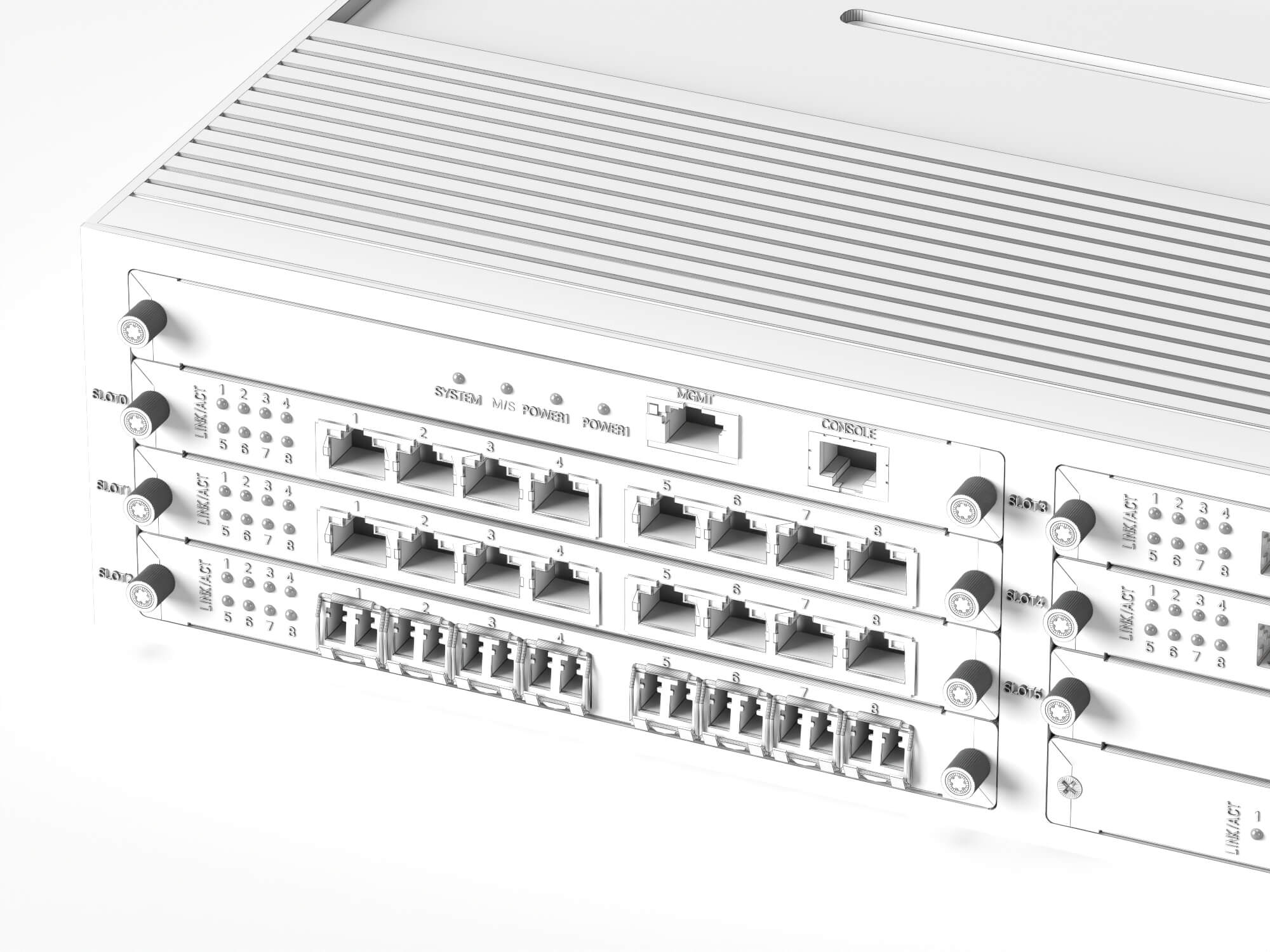 Network Switch 3D Model 3D Model