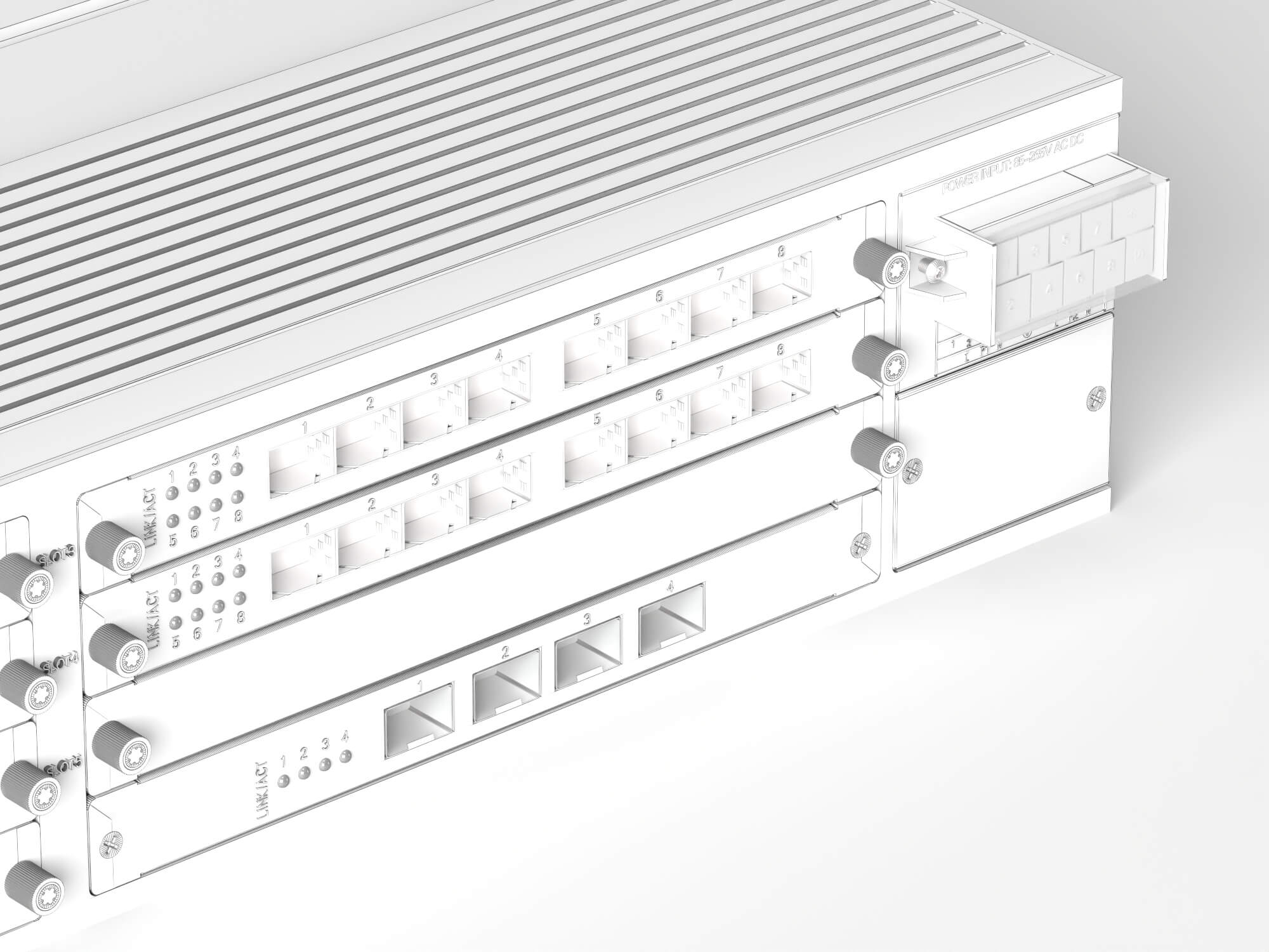 Network Switch 3D Model 3D Model