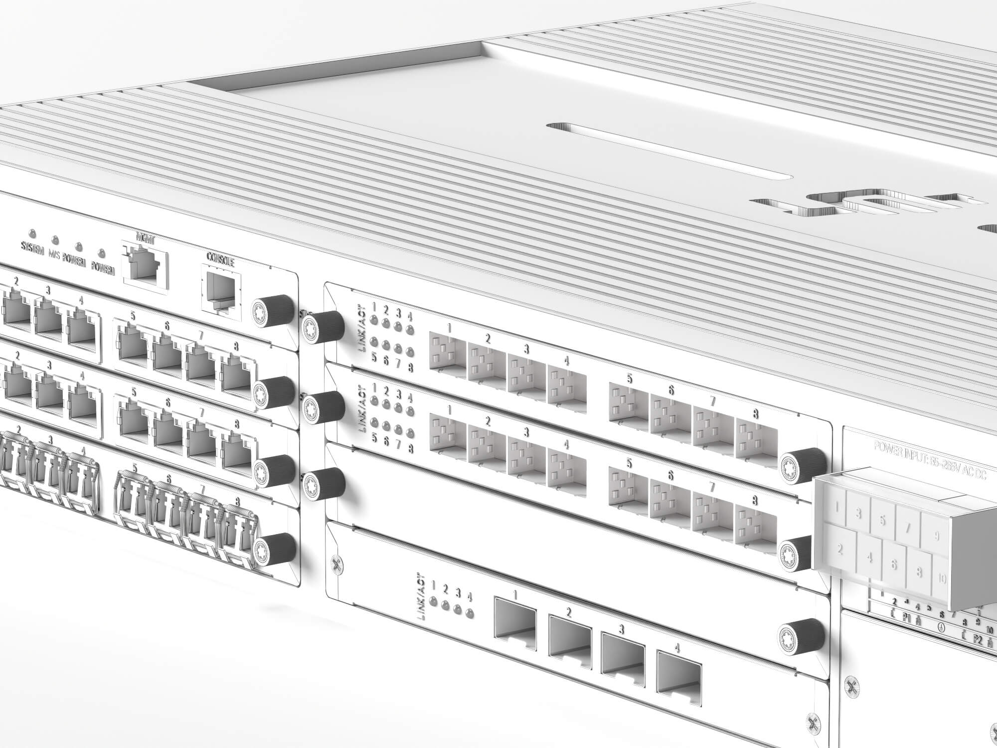 Network Switch 3D Model 3D Model