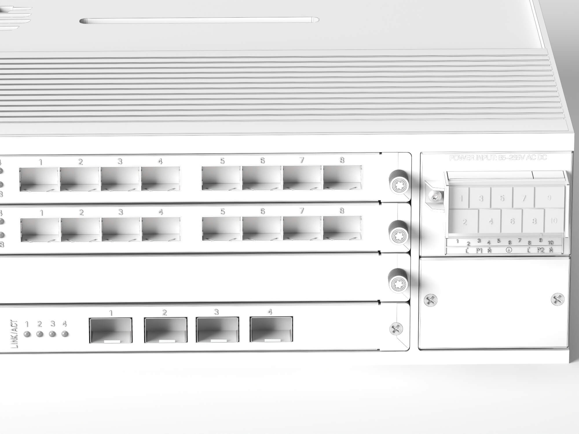 Network Switch 3D Model 3D Model