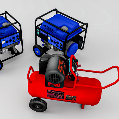 Portable Generator and Air Compressor Set