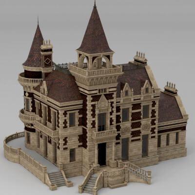 Victorian Gothic Mansion