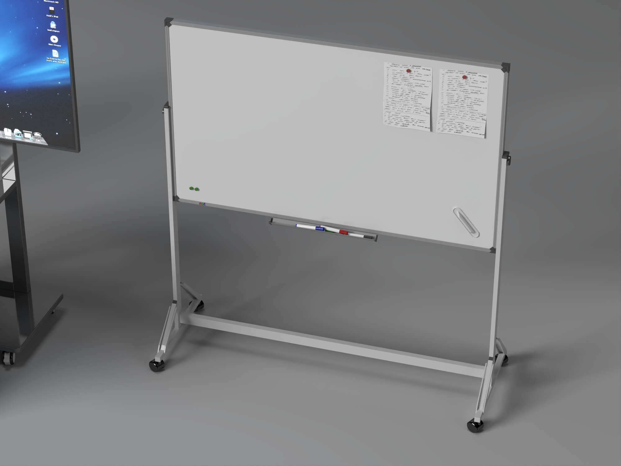Classroom Teaching Equipment Collection 3D Model