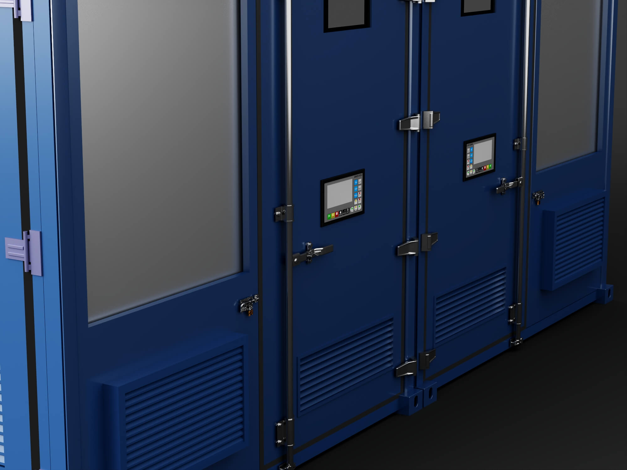 Container Type Power Substation 3D Model 3D Model