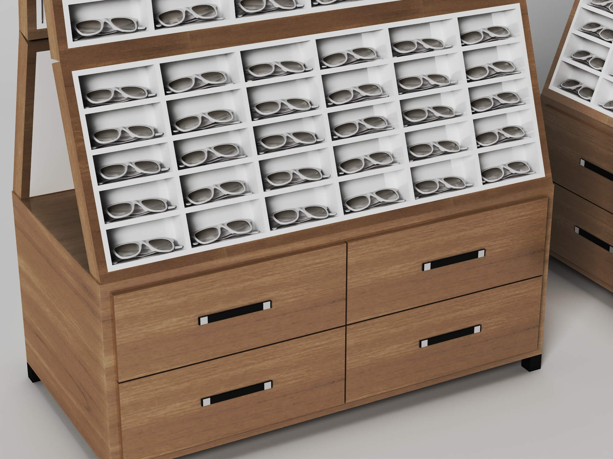 Eyeglass Display Stand 3D Model 3D Model