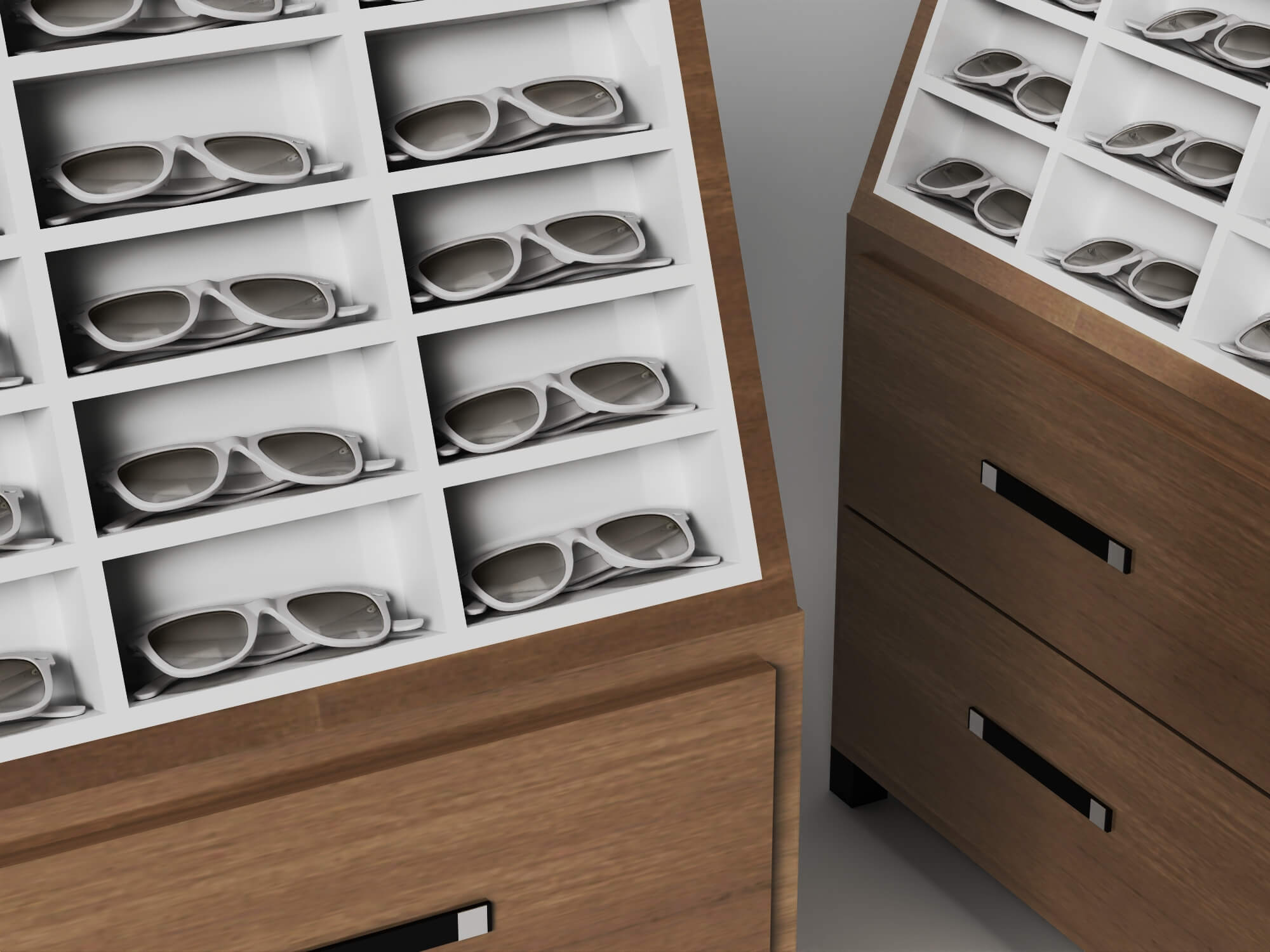 Eyeglass Display Stand 3D Model 3D Model