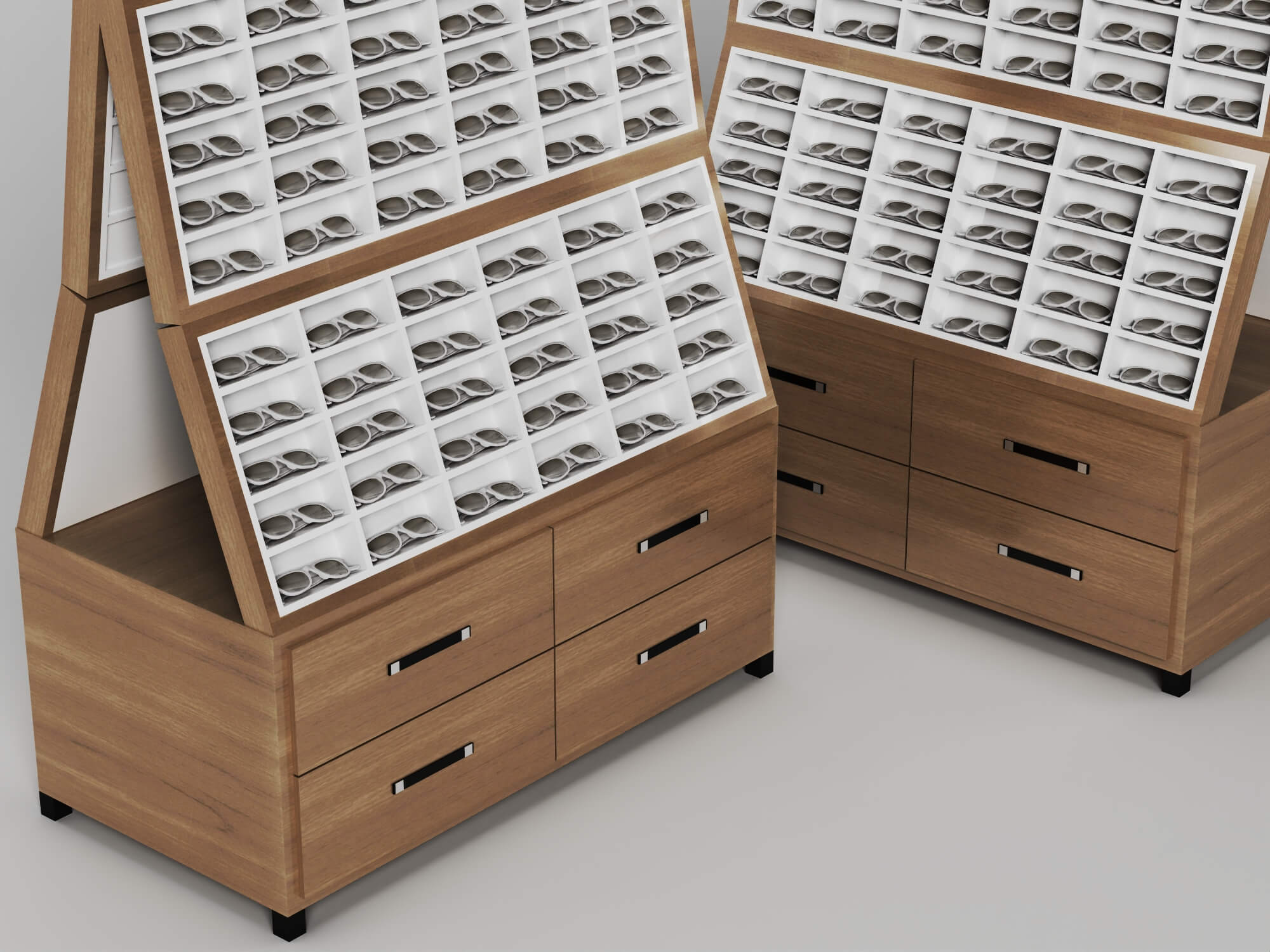 Eyeglass Display Stand 3D Model 3D Model