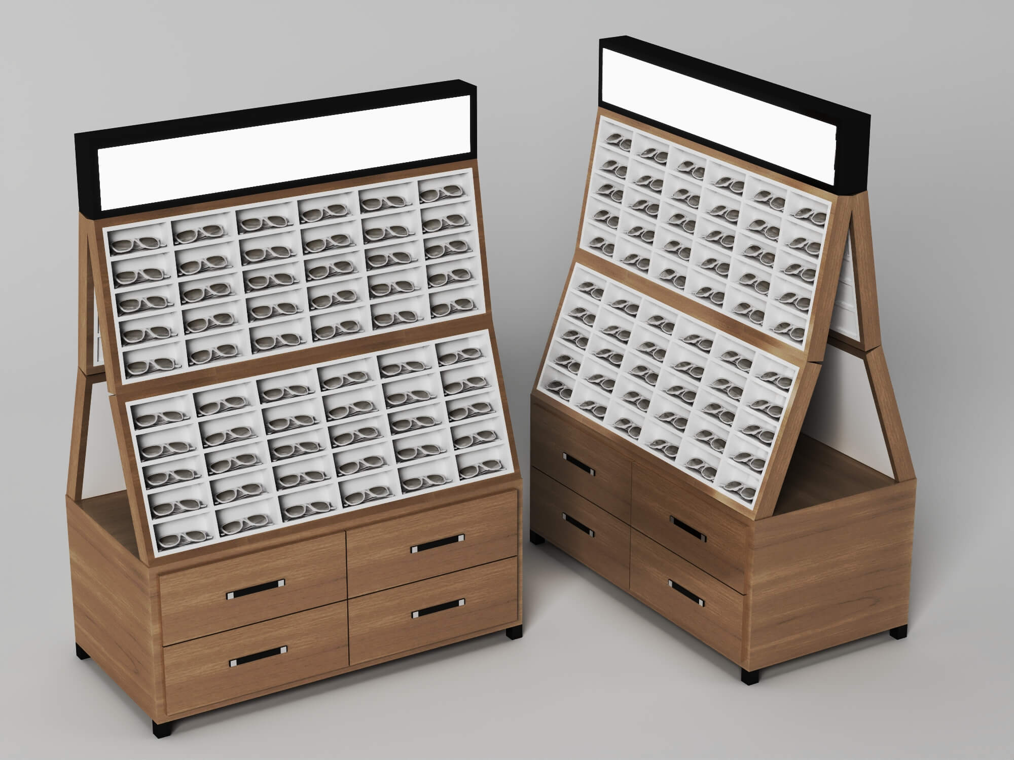 Eyeglass Display Stand 3D Model 3D Model