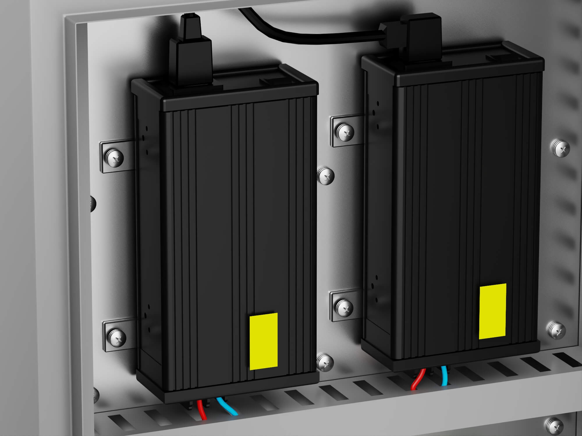Industrial Control Panel 3D Model 3D Model