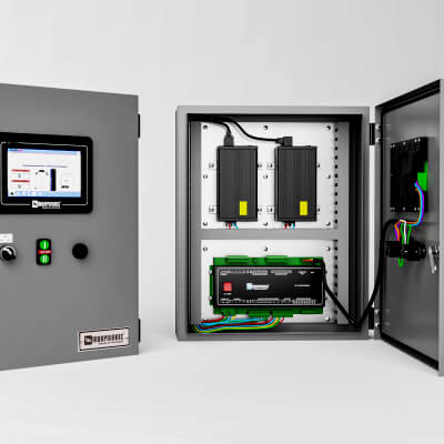 Industrial Control Panel 3D Model