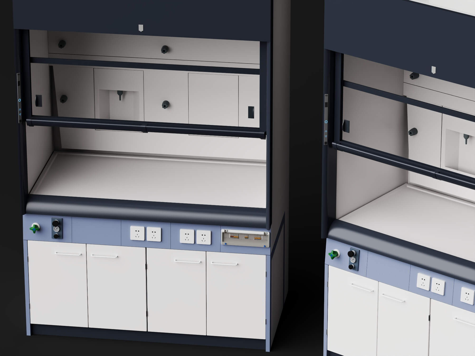 Laboratory Fume Hood 3d Asset 3D Model