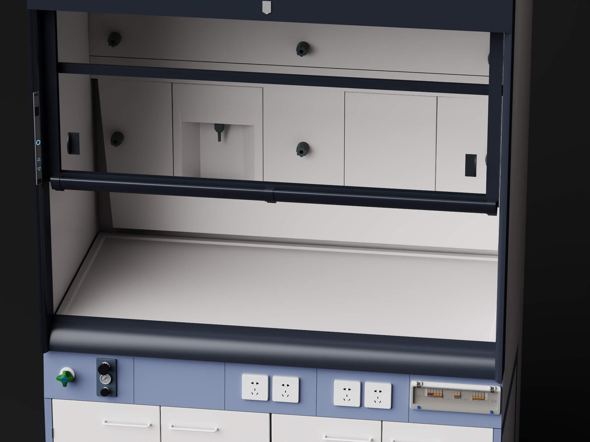 Laboratory Fume Hood 3d Asset 3D Model