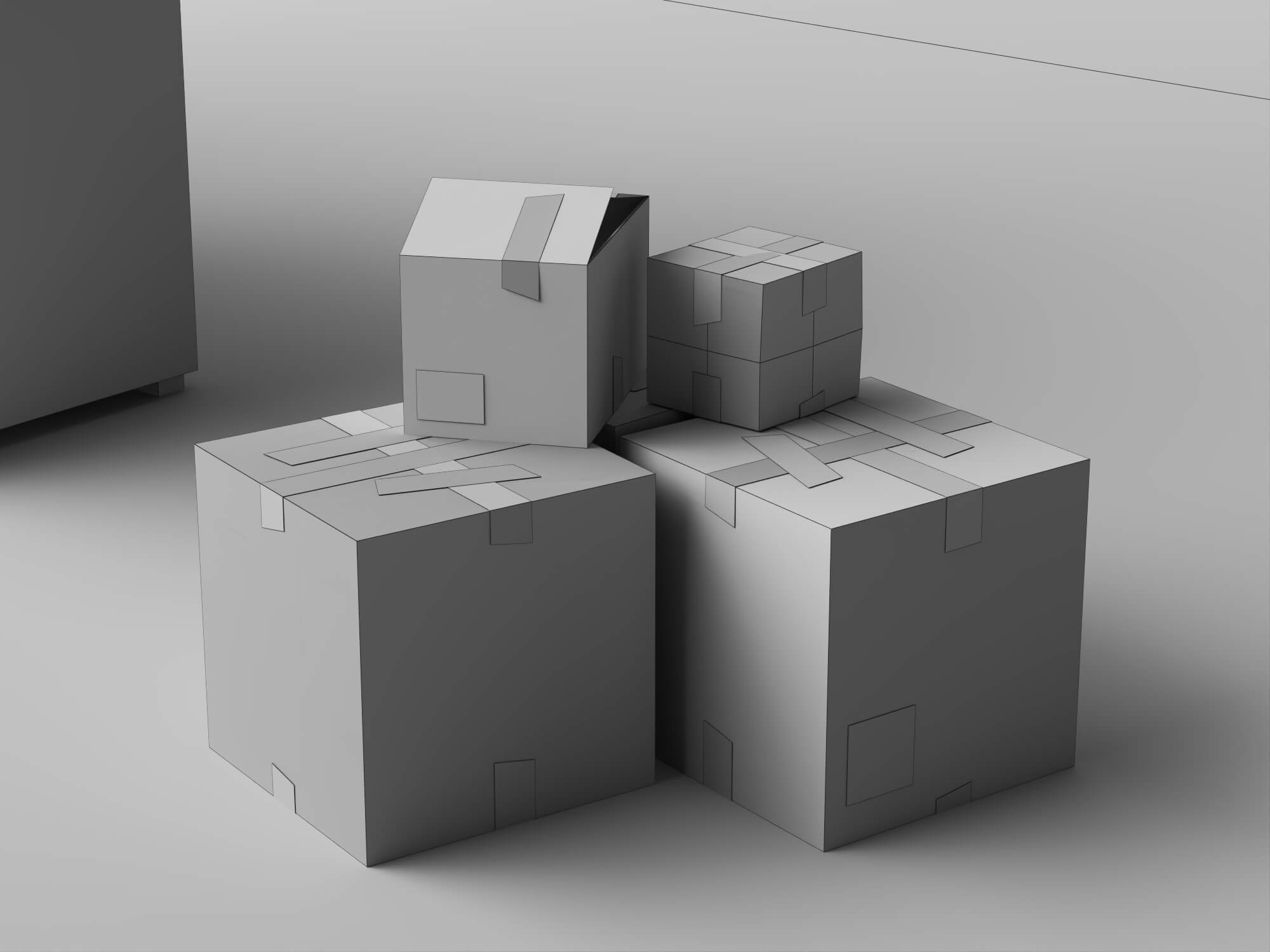 Laboratory Inspection Station 3D Model 3D Model