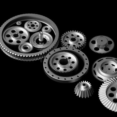 Metal Gear Parts Set 3D Model