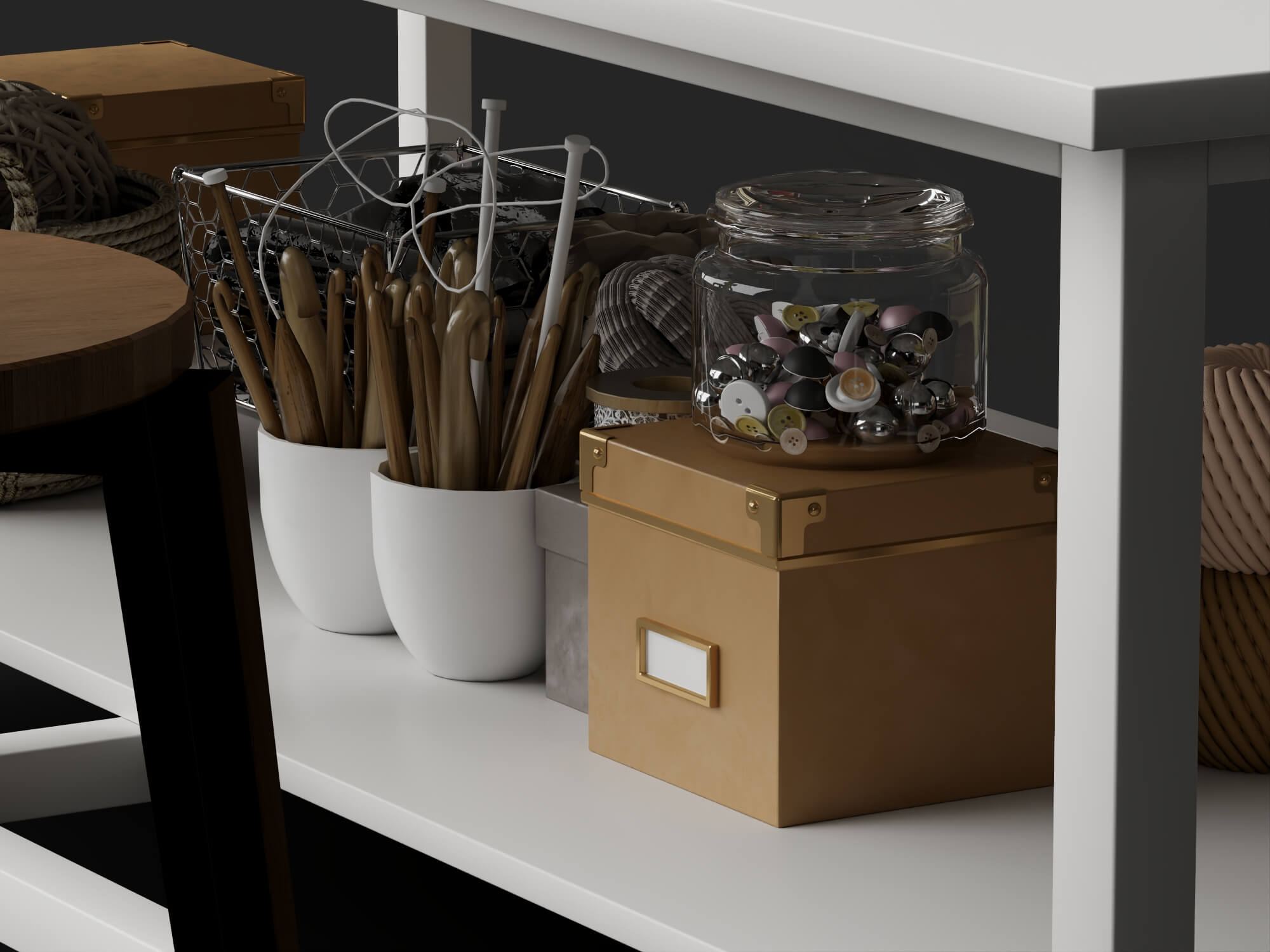 Sewing Craft Workstation 3D Model