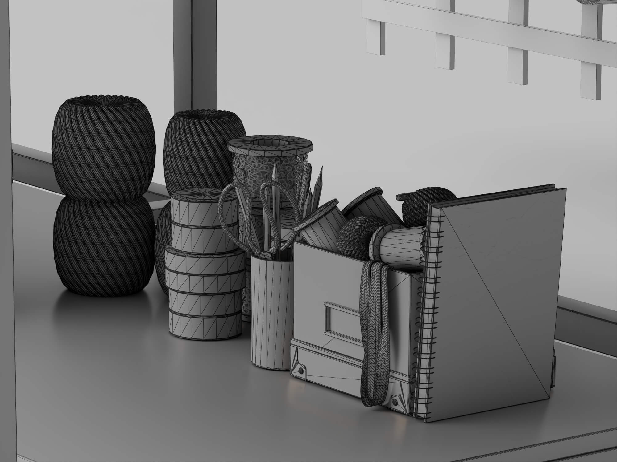 Sewing Craft Workstation 3D Model